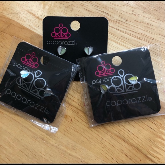 Paparazzi Jewelry Bundle Heart Earrings
